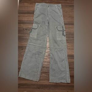 American Eagle Outfitters Women's Cargo Wide Leg Pants